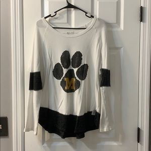 Mizzou waffle long sleeve shirt